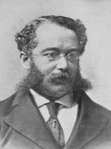 Engraved portrait of George Lewis Ruffin